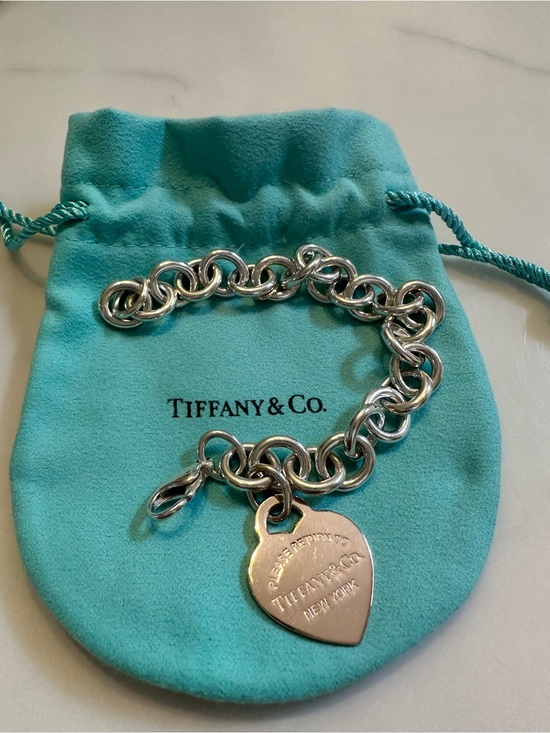 Tiffany & Co. Jewelry - Tiffany & Co.  bracelet with Gold Plated Toggle Heart Tag Charm - Authentic